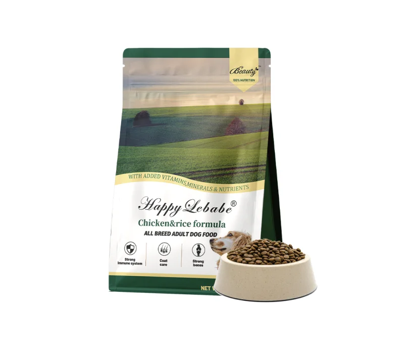 Alimento seco para perro adulto, pollo y arroz